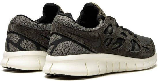 Nike Free Run 2 low top sneakers Groen