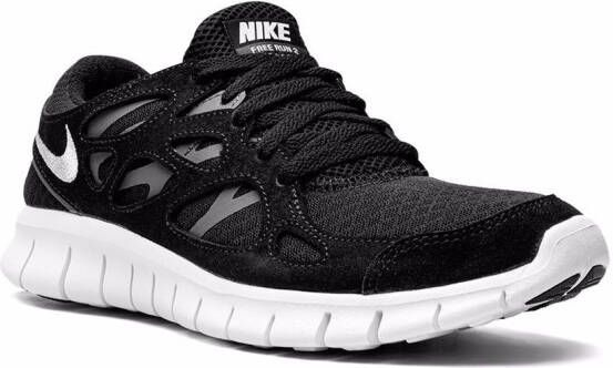 Nike Free Run 2 low top sneakers Zwart