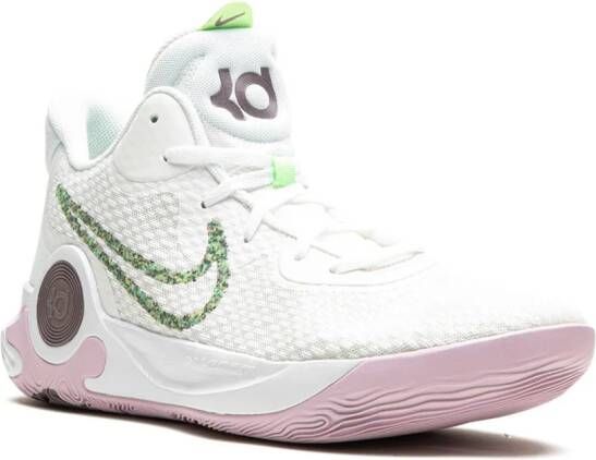 Nike "KD Trey 5 IX White Light Purple sneakers" Wit