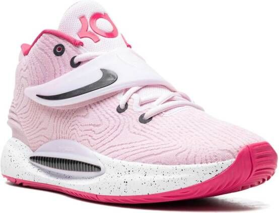 Nike KD14 "Pink Kay Wow" sneakers Roze