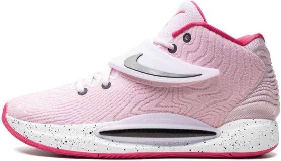 Nike KD14 "Pink Kay Wow" sneakers Roze