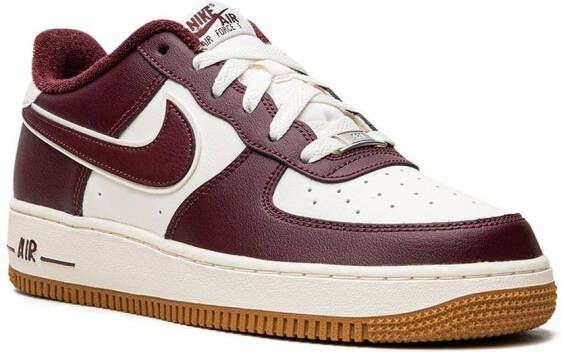 Nike Kids Air Force 1 LV8 low-top sneakers Rood