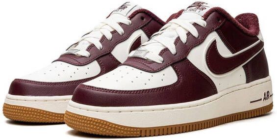 Nike Kids Air Force 1 LV8 low-top sneakers Rood