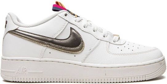 Nike Kids Air Force 1 LV8 low-top sneakers Wit