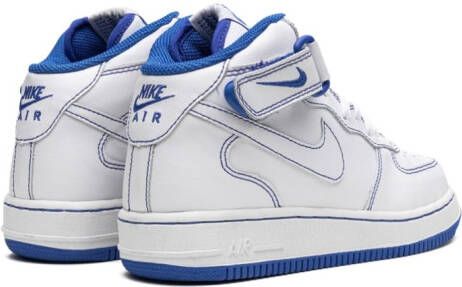 Nike Kids Air Force 1 Mid sneakers Wit