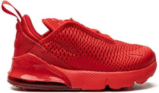 Nike Kids Air Max 270 low-top sneakers Rood