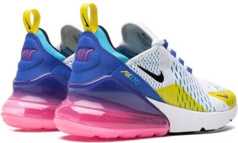 Nike Kids "Air Max 270 White Hyper Royal sneakers" Wit