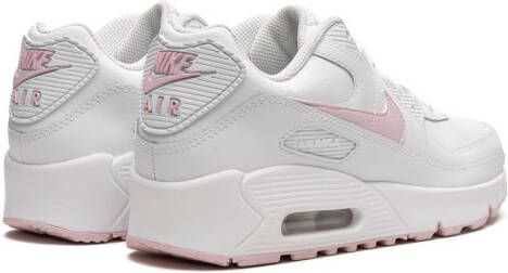 Nike Kids Air Max 90 leren sneakers Wit