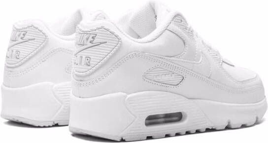 Nike Kids Air Max 90 leren sneakers Wit