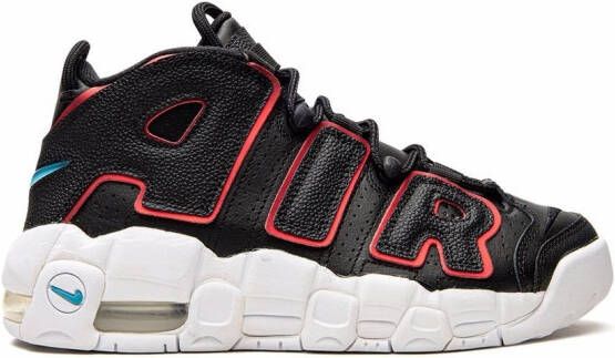 Nike Kids Air More Uptempo high-top sneakers Zwart