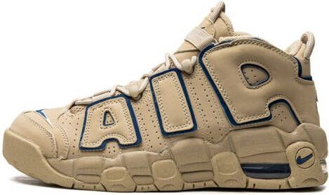 Nike Kids "Air More Uptempo Limestone Valerian Blue sneakers" Beige