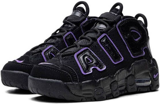 Nike Kids Air More Uptempo sneakers Zwart