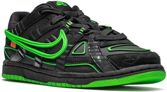 Nike Kids Air Rubber Dunk sneakers Zwart