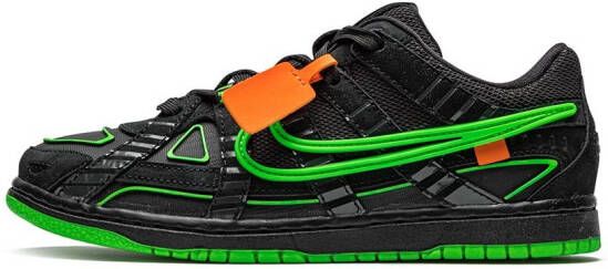 Nike Kids Air Rubber Dunk sneakers Zwart