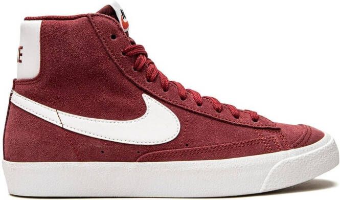 Nike Kids Blazer Mid '77 high-top sneakers Rood