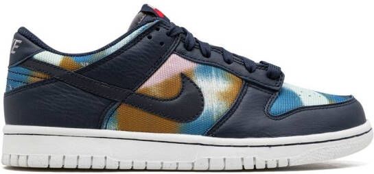 Nike Kids Dunk Graffiti low-top sneakers Blauw