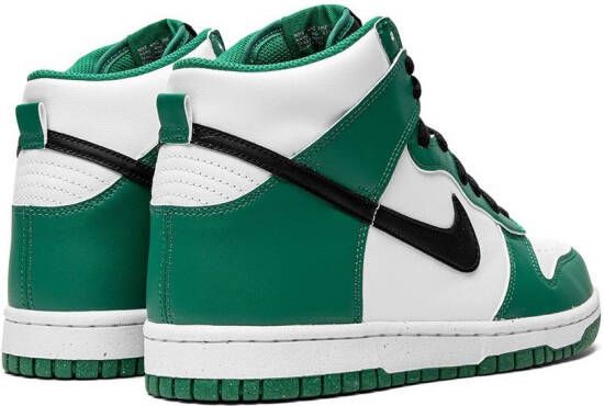 Nike Kids Dunk High "Celtics" sneakers Groen