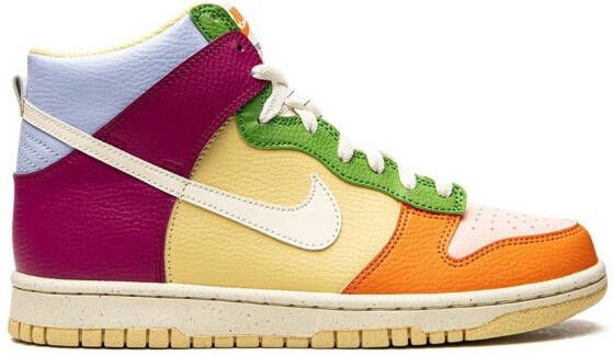 Nike Kids "Dunk High Next Nature sneakers " Geel