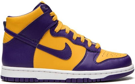 Nike Kids Dunk High sneakers Paars