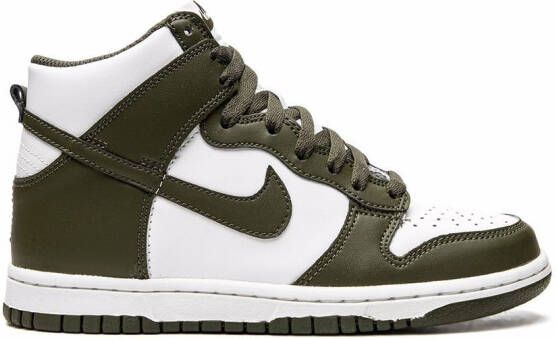 Nike Kids Dunk High sneakers Wit