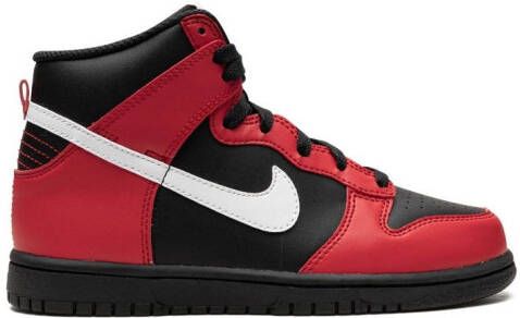 Nike Kids Dunk High sneakers Zwart