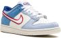 Nike Kids Dunk Low "Armory Blue Red Mesh" sneakers Blauw - Thumbnail 2