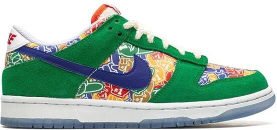 Nike Kids "Dunk Low Foam Finger sneakers " Groen