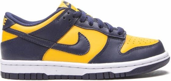 Nike Kids "Dunk Low Michigan 2021 sneakers" Oranje