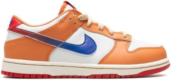 Nike Kids Dunk Low sneakers Oranje