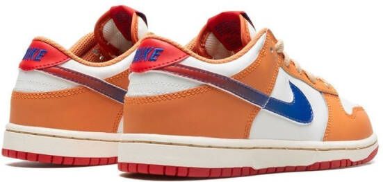 Nike Kids Dunk Low sneakers Oranje