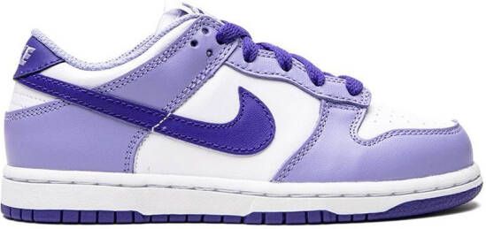 Nike Kids Dunk Low sneakers Paars