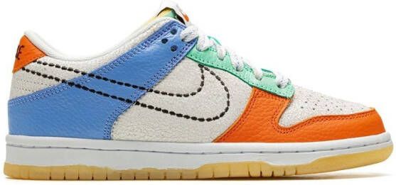 Nike Kids Dunk Low sneakers Oranje