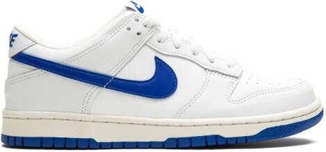 Nike Kids "Dunk Low Summit White Hyper Royal sneakers" Wit