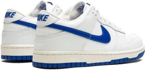 Nike Kids "Dunk Low Summit White Hyper Royal sneakers" Wit