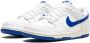 Nike Kids "Dunk Low Summit White Hyper Royal sneakers" Wit - Thumbnail 5