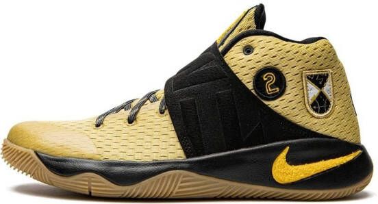 Nike Kids Kyrie 2 high-top sneakers Geel