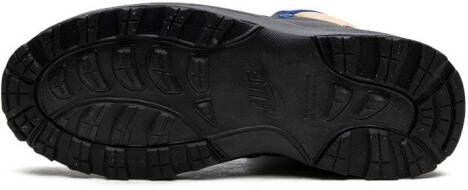 Nike Kids "Manoa leren Triple Black laarzen" Zwart