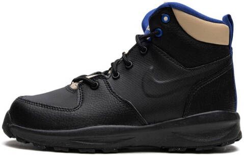 Nike Kids "Manoa leren Triple Black laarzen" Zwart