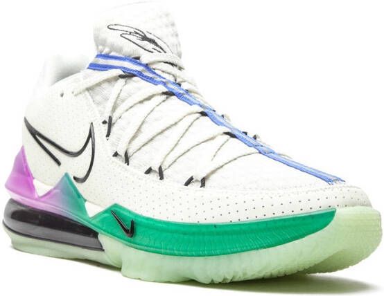 Nike "LeBron 17 Glow-In-The-Dark sneakers" Wit