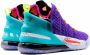 Nike LeBron 18 high top sneakers rubber polyamide Polyester 10.5 Paars - Thumbnail 11