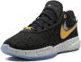 Nike "LeBron 20 Black Metallic Gold sneakers" Zwart - Thumbnail 5