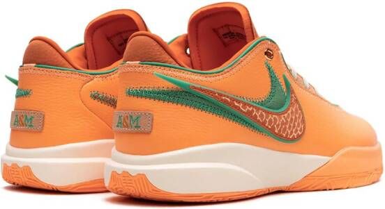 Nike LeBron 20 "FAMU x APB Safety Orange" sneakers Oranje