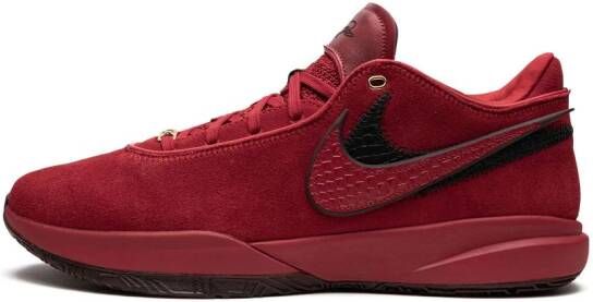 Nike "LeBron 20 Liverpool sneakers" Rood