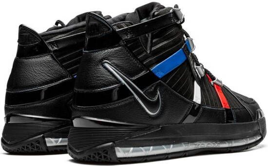 Nike "Lebron 3 Black University sneakers" Zwart