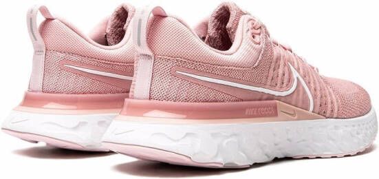 Nike React Infinity Run Flyknit 2 sneakers Roze