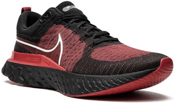 Nike React Infinity Run Flyknit 2 sneakers Zwart