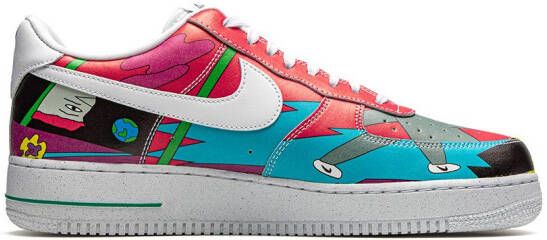 Nike Ruohan Wang x Air Force 1 low-top sneakers Blauw