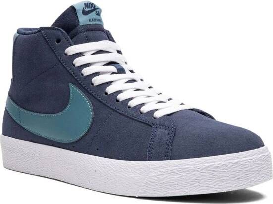 Nike SB Blazer Mid sneakers Blauw