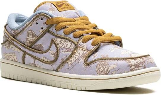 Nike SB Dunk "Pastoral Print" sneakers Paars