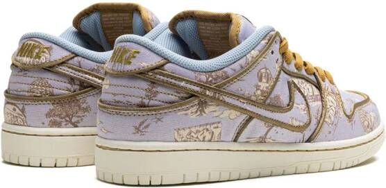 Nike SB Dunk "Pastoral Print" sneakers Paars